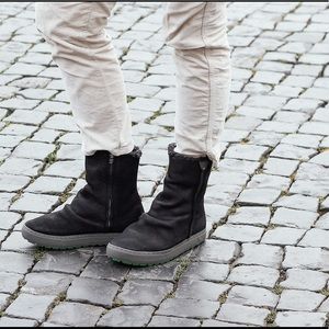 Satorisan Meraki Napa-L Boots in Black Leather